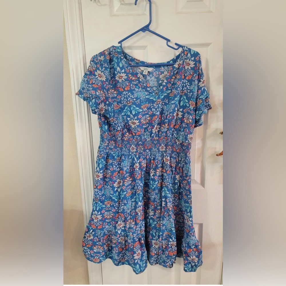 Croft & Barrow Floral Above Knee & Mini Dresses
